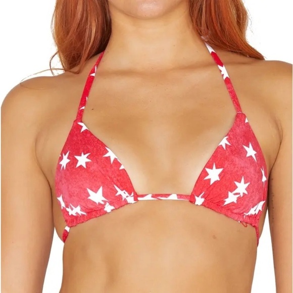 ☀️HURLEY☀️ RVSB ITSY BITSY BIKINI TOP RVSB TIE SIDE CHEEKY BOTTOM BIKINI - Picture 8 of 15